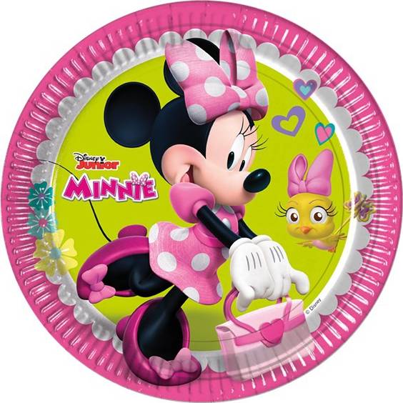 Disney MINNIE- párty talíře 23cm (8ks)