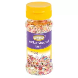 Cukrové sypání 75g barevné tyčinky