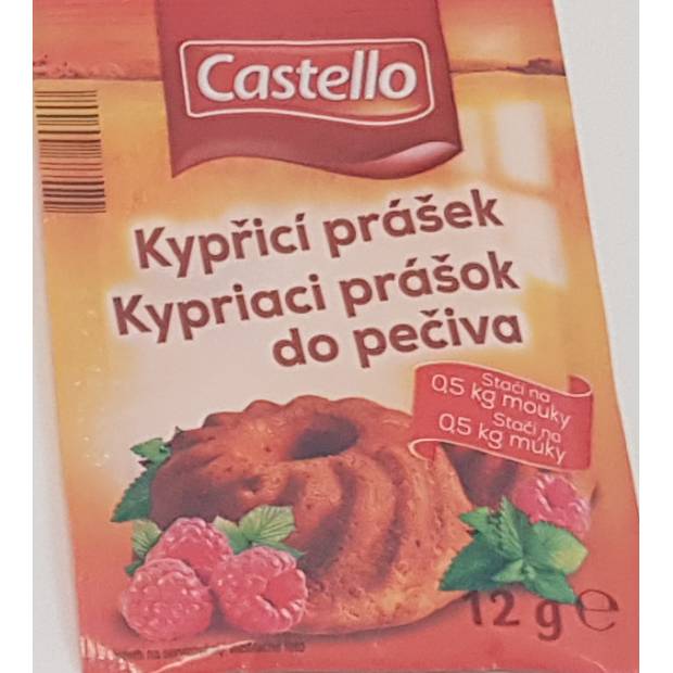 Kypřicí prášek do pečiva