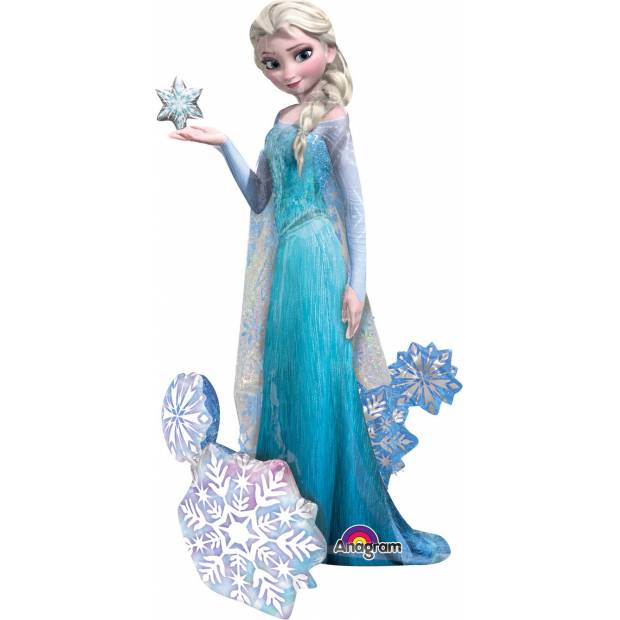 Obří fóliový balónek 144x88cm Frozen - Ledové království Elsa