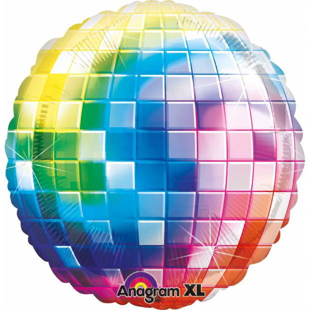 Fóliový balónek 81x81cm Disco koule