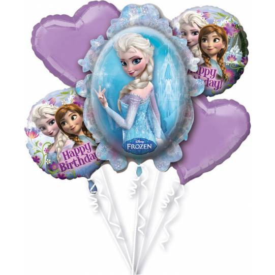 Fóliový balónek 5ks Frozen - ledové království