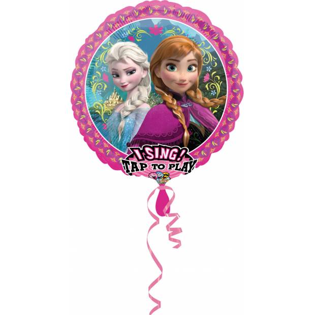 Hrající a zpívající Fóliový balónek 71cm Frozen - Ledové království