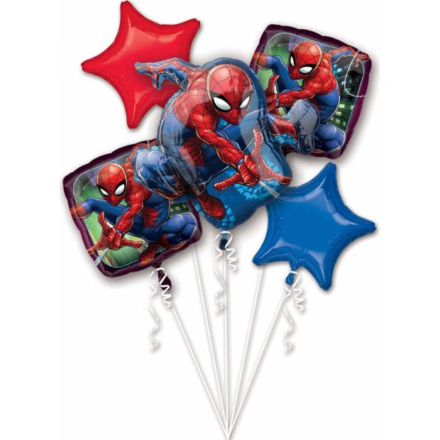 Fóliový balónek 5ks Spiderman