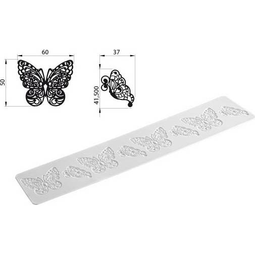 Silikonová forma na jedlou motýlci - Silikomart