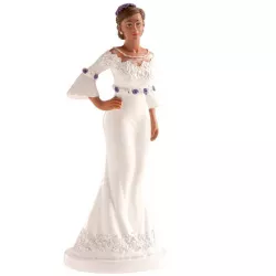 Svatební figurka na dort 16cm madam