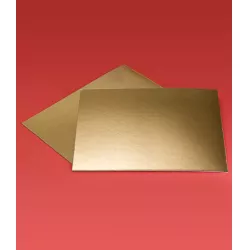 Podložka dortová 25x25cm zlatá - Monaco