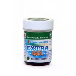 Gelová barva extra zelená 35g
