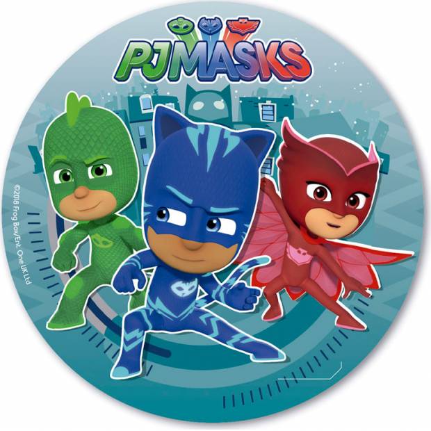 Jedlý papír PJ Masks 20cm