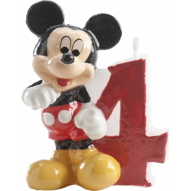 Dortová svíčka Mickey 6,5cm číslo 4