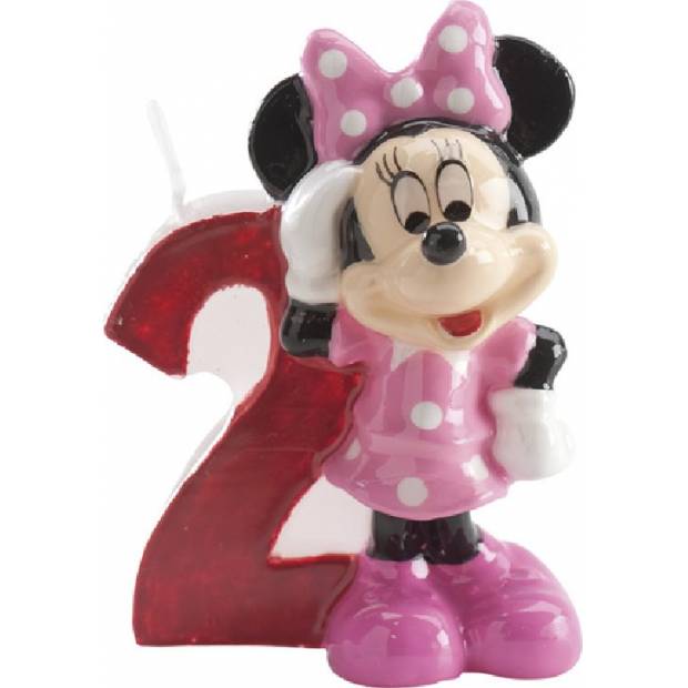 Dortová svíčka Minnie 6,5cm číslo 2