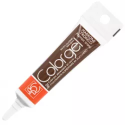 Gelová barva hnědá 20g