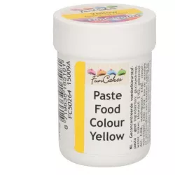 Gelová barva žlutá 30g