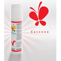 Barva ve spreji pastelová na čokoládu (červená) 100 ml