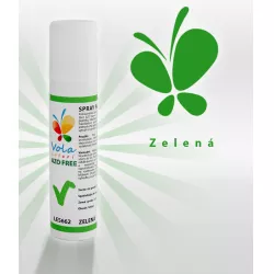 Barva ve spreji pastelová na čokoládu AF (zelená) 100 ml