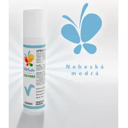 Barva ve spreji pastelová na čokoládu AF (nebeská modř) 100 ml