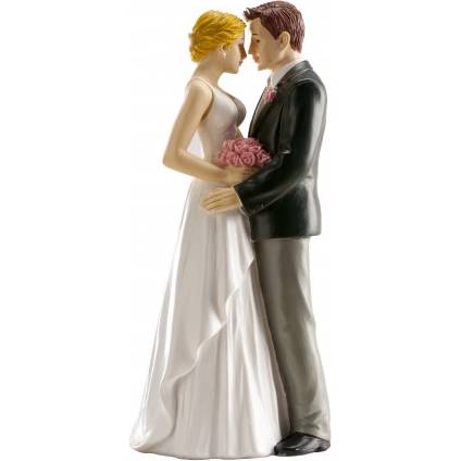 Svatební figurka na dort 16cm opravdová láska