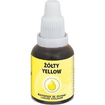 Airbrush barva tekutá Yellow (20 ml) Žlutá