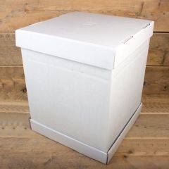 Dortová krabice na patrový dort pevná 52x52x70cm