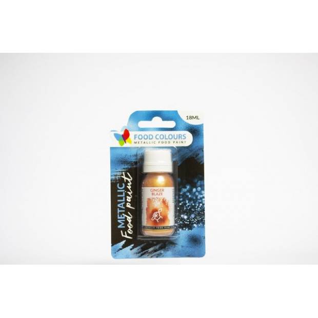 Tekutá metalická barva Ginger Blaze (18 ml)