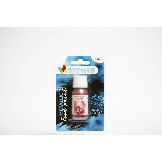 Tekutá metalická barva  Raspberry Cream (18 ml)