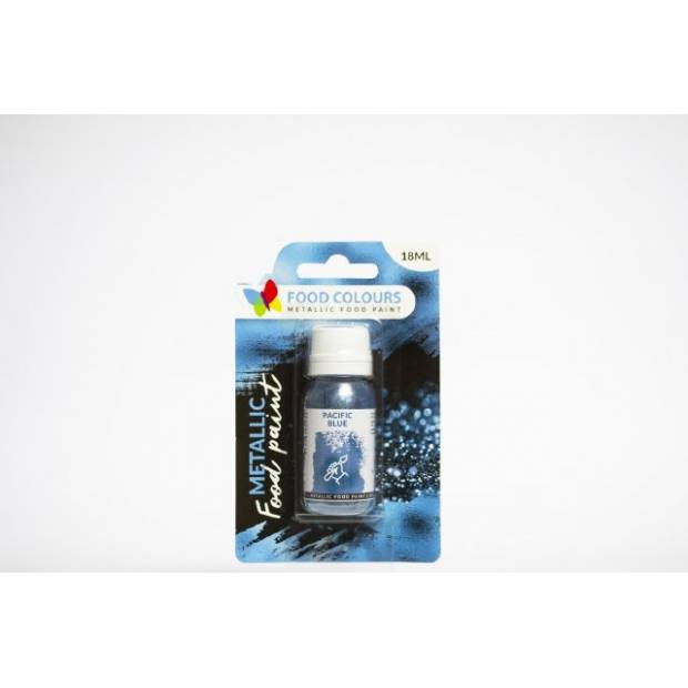 Tekutá metalická barva Pacific Blue (18 ml)