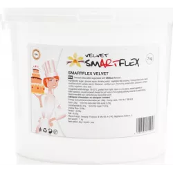 Smartflex Velvet Vanilka 7 kg (Potahovací a modelovací hmota na dorty) 0049 dortis