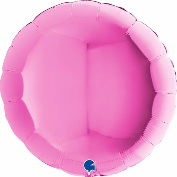 Nafukovací balónek kulatý 91cm růžový