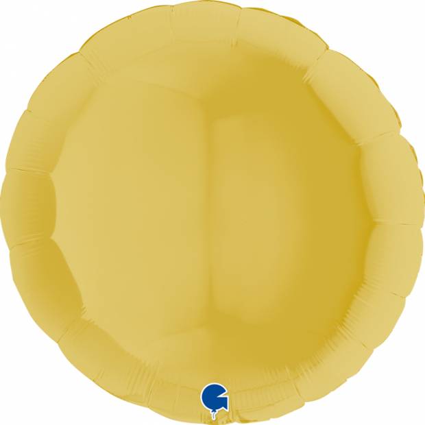 Nafukovací balónek kulatý 91cm žlutý