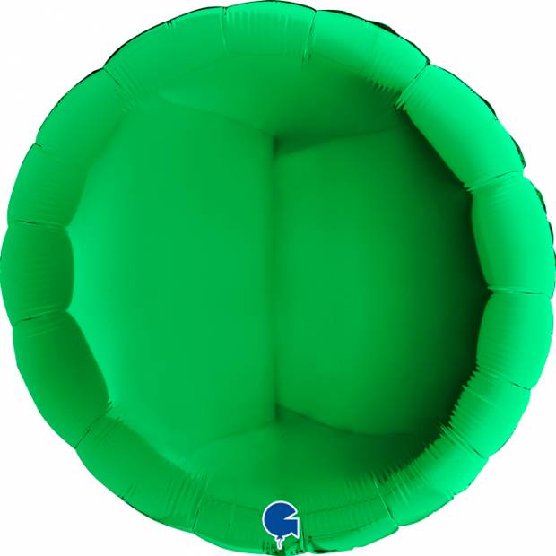 Nafukovací balónek kulatý 91cm zelený