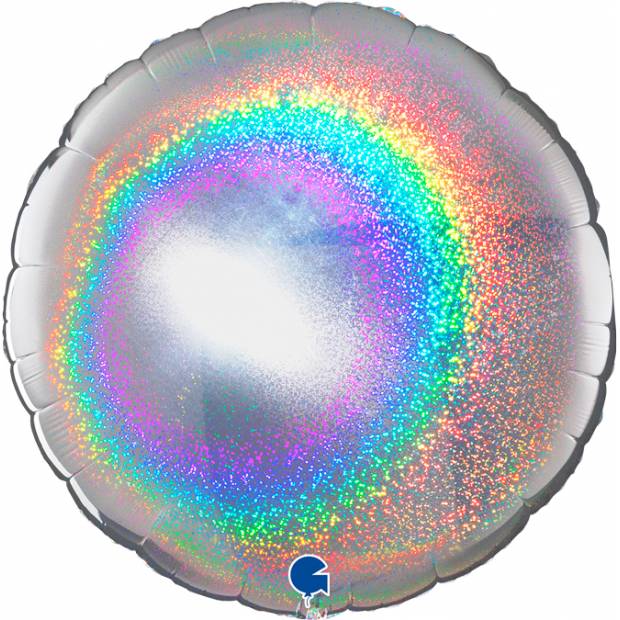 Nafukovací balónek kulatý 91cm hologram