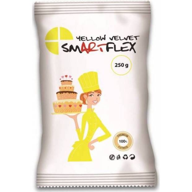 Smartflex Yellow Velvet Vanilka 0,25 kg v sáčku 0161 dortis