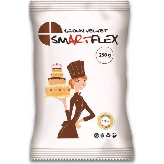 Smartflex Brown Velvet Vanilka 0,25 kg v sáčku 0233 dortis