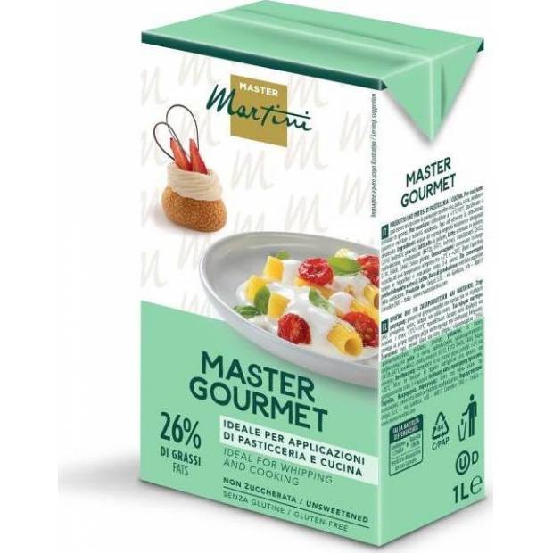 Rostlinná šlehačka neslazená Master Gourmet (1 l)