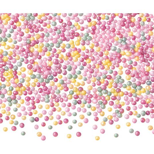 Cukrový máček perleťový barevný (1,8 kg)