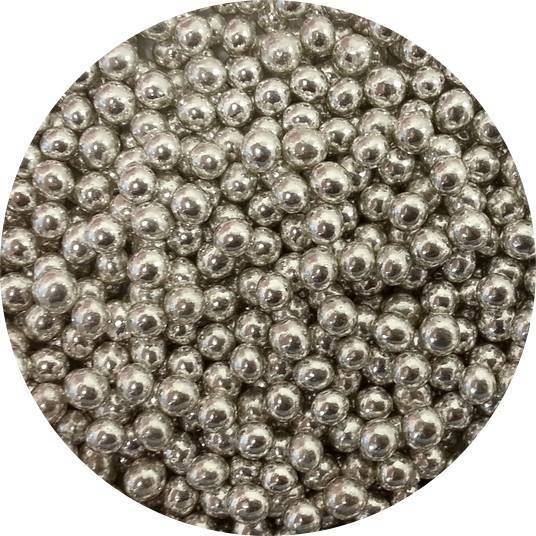 Cukrové perly stříbrné malé (1 kg)