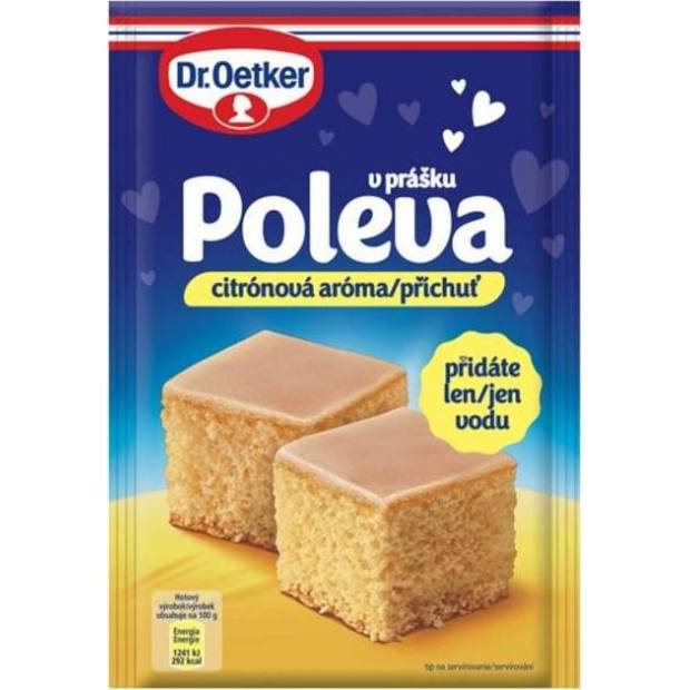 Dr. Oetker Poleva v prášku citrónová příchuť (100 g) DO0025 dortis