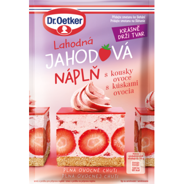 Dr. Oetker Jahodová smetanová náplň (50 g) DO0054 dortis