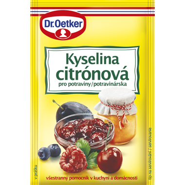 Dr. Oetker Kyselina citronová (20 g) DO0055 dortis