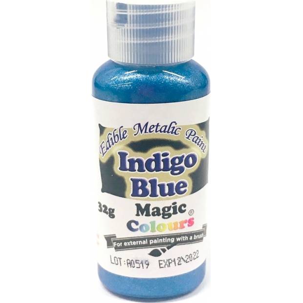 Tekutá metalická barva Magic Colours (32 g) Indigo Blue EPIND dortis