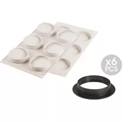 Silikonová forma na pečení 3D Mini Tarte Glam