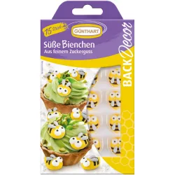 Cukrová dekorace včeličky 15ks