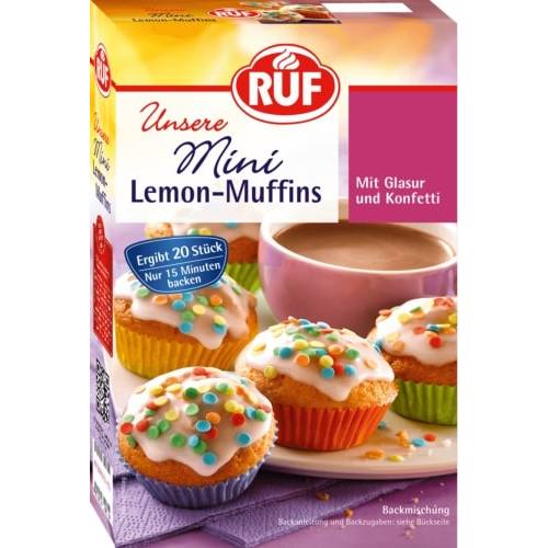 Směs na mini citronové muffiny 350g