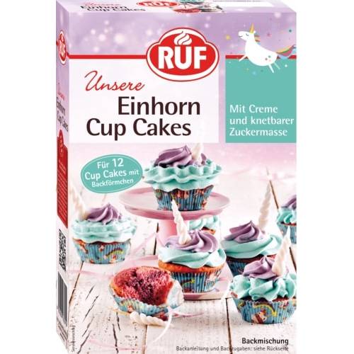 Směs na barevné Cupcakes - Unicorn 365g