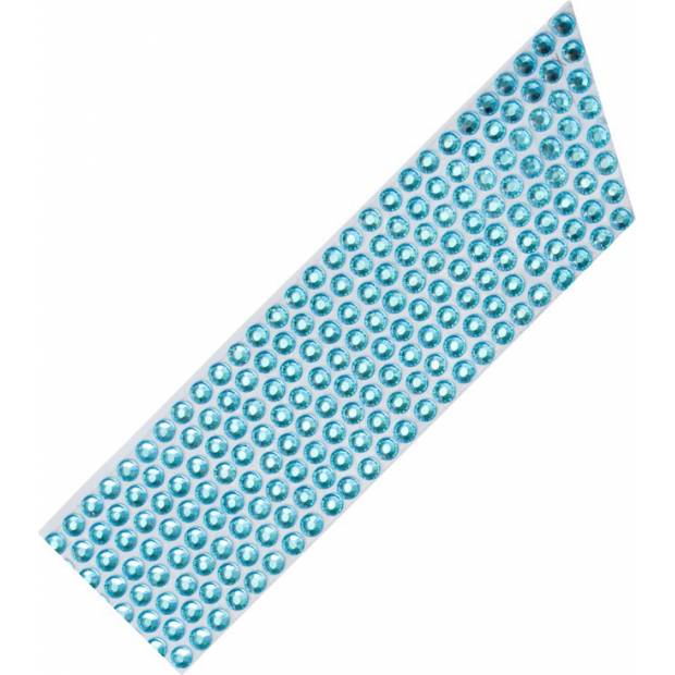 Diamantový ozdobný pás modrý 1m