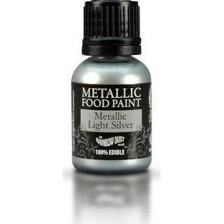 Tekutá metalická barva Rainbow Dust (25 ml) Light Silver 1479 dortis