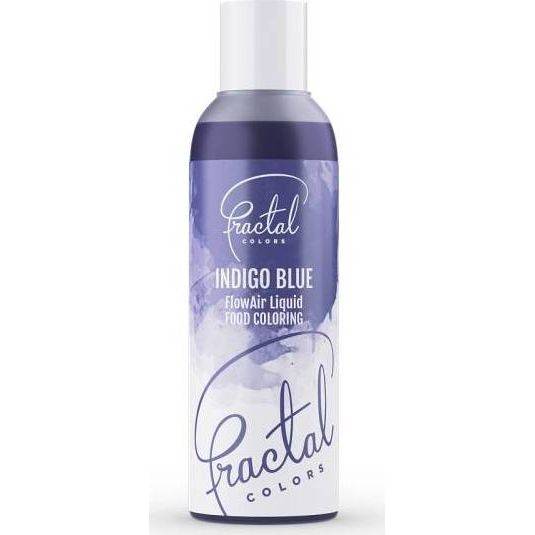 Airbrush barva tekutá Fractal - Indigo Blue (100 ml) 6111 dortis