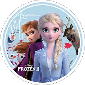 Jedlý papír Frozen 2 Elsa a Anna a Olaf