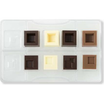 Forma na čokoládu čtverec