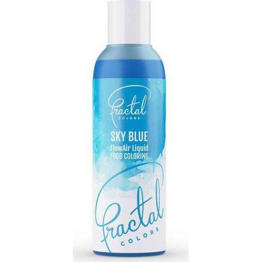 Airbrush barva tekutá Fractal - Sky Blue (100 ml) 6109 dortis